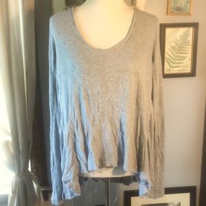 WE THE FREE; THERMAL SCOOP NECK L/S